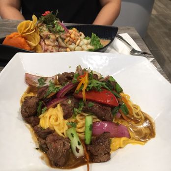 Mancora Peruvian Cuisine - Creamy pasta with perfectly juicy steak - Peruvian Near Me - Alhambra, California Mancora Peruvian Cuisine - Creamy pasta with perfectly juicy steak - Peruvian Near Me - Alhambra, California