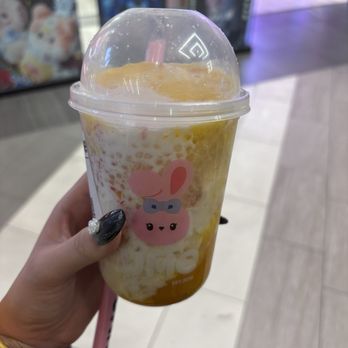 Ume Tea - [UMe]Coco Mango Jasmine Bloom - Bubble Tea Near Me - Milpitas, California