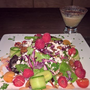 Morgan's Bistro - Raspberry caramelized pecan salad with light raspberry vinaigrette. Best salad I've ever had. - Steakhouses Near Me - Harrison Hot Springs, British Columbia