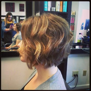 Client Roberta Modern Bob Haircut With Flat Iron Waves Yelp