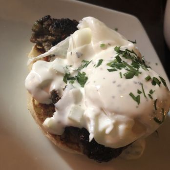 Agora DC - Kofte Eggs Benedict - Mediterranean Near Me - Washington, DC, District of Columbia