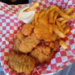 Chicken strips ..