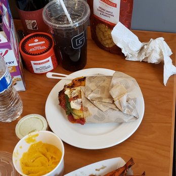 Gotts Roadside - Plated up my meal since I could, but it was edible in the to go box if I so desired. - Burgers Near Me - Napa, California Gotts Roadside - Plated up my meal since I could, but it was edible in the to go box if I so desired. - Burgers Near Me - Napa, California
