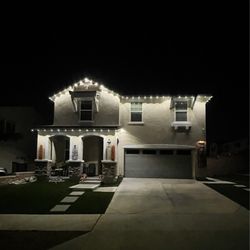 Light Up The Holidays - Bright white provides security lighting