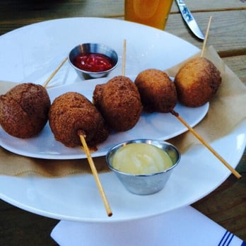 The EATery - Lobster corn dogs!!!! - Gastropubs Near Me - Mammoth Lakes, California