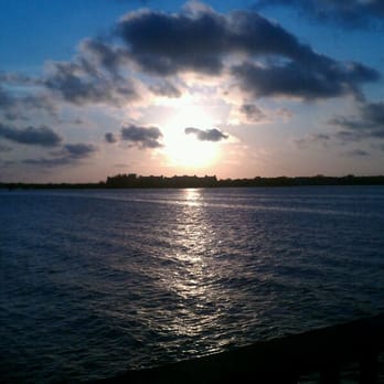 Smith Point Beach - On the other side of the beach...the sunset - Beaches Near Me - Shirley, New York