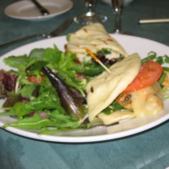 Frontrunner Restaurant - Chcken sandwich on Naan Bread with spicy mayo and swiss.  This was very good.  $14.50 - New American Near Me - Arcadia, California