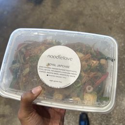 Japchae takeaway