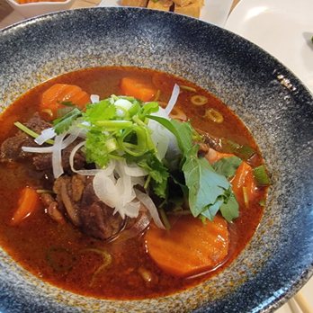 Viet Corner Restaurant - Beef stew with egg noodles - Vietnamese Near Me - Fairfax, Virginia
