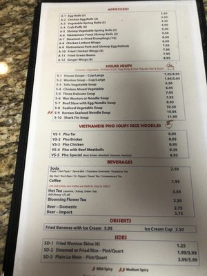 Menu photo 3 Chopstix Mission, TX