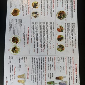 Pho Avina - Other side of menu - Vietnamese Near Me - Glendale, Arizona Pho Avina - Other side of menu - Vietnamese Near Me - Glendale, Arizona