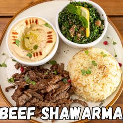 Dvine Mediterranean Experience - Santa Ana - Beef Shawarma
