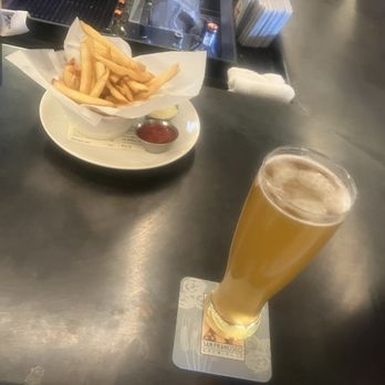 San Francisco Brewing - West Coast Pilsner And French Fries - Breweries Near Me - San Francisco, California