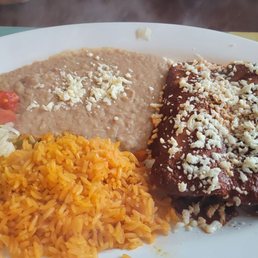 Mole enchiladas Mole enchiladas