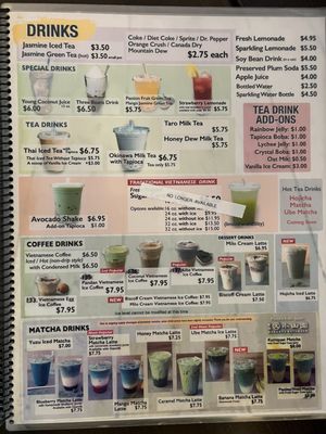 Menu photo 5 Saigon Vietnamese Restaurant Tracy, CA