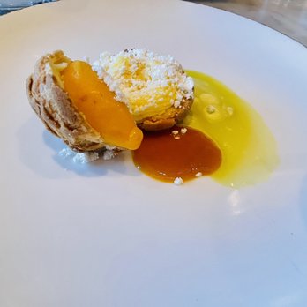 Bistro du Midi - Meyer lemon profiteroles - French Near Me - Boston, Massachusetts Bistro du Midi - Meyer lemon profiteroles - French Near Me - Boston, Massachusetts