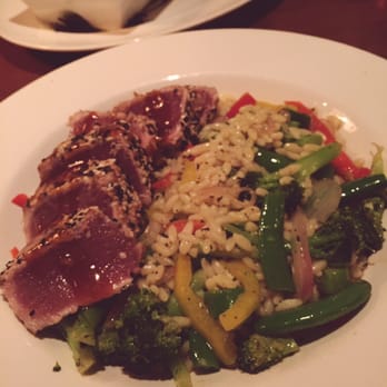 Winewood - Ahi tuna entree - New American Near Me - Grapevine, Texas