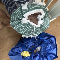 Laundry freshly cleaned and dropped off!