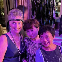couldn't keep up with these ladies on the dance floor