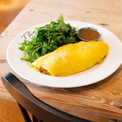 Cafe Patachou Nickel Plate - Omelette