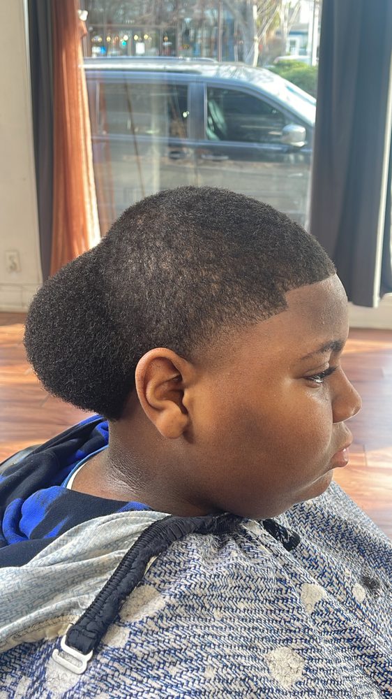 Professional Touch Barber Shop Logo