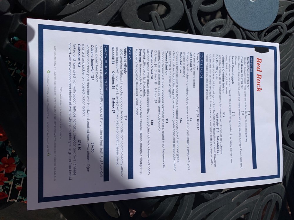 RED ROCK RESTAURANT Updated October 2024 20 Photos & 21 Reviews