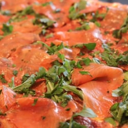 Taglio Di Roma Bar À Pizza - Pizza al Salmone