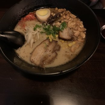 Ramen Boy - Donkatsu Black w/ chili oil - Ramen Near Me - Lancaster, California Ramen Boy - Donkatsu Black w/ chili oil - Ramen Near Me - Lancaster, California