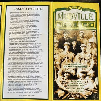 Mudville Grille - Menu - American Near Me - Jacksonville, Florida Mudville Grille - Menu - American Near Me - Jacksonville, Florida