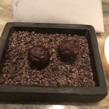 Boka - RW 2018: complimentary amazing truffles the BEST I have ever had!!!! - New American Near Me - Chicago, Illinois