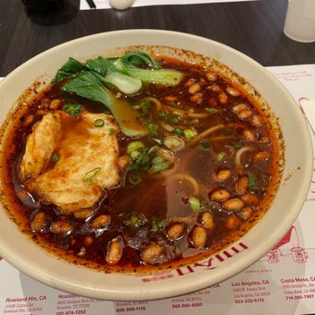 Mian - Hot and sour rice noodle IG: @bobabitchess - Noodles Near Me - Costa Mesa, California