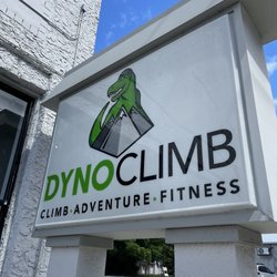Dyno Climb - Sign out front