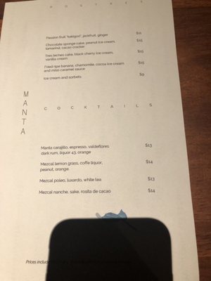 Menu photo 8 Manta Cabo San Lucas, BCS