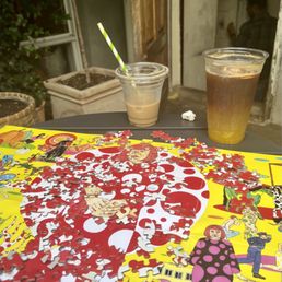 Puzzle on the patio