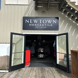Exterior outside entrance of Newtown Mercantile - Welcome in! - Edna Bay, Alaska Exterior outside entrance of Newtown Mercantile - Welcome in! - Edna Bay, Alaska