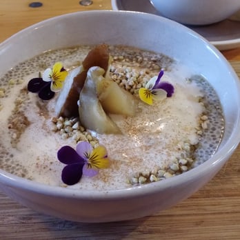 Pollen Tea Room - Chai seed pudding.... - Tea Rooms Near Me - Battery Point, TAS Pollen Tea Room - Chai seed pudding.... - Tea Rooms Near Me - Battery Point, TAS