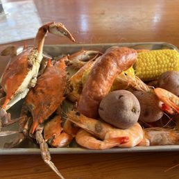 Delicious seafood boil. Loved it.