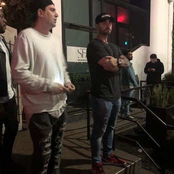 Poppy - The man with the black hat is the racist/discriminatory bouncer - Bars Near Me - Los Angeles, California