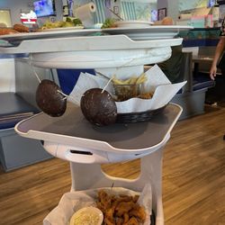 Anna Maria Oyster Bar - Our server lol