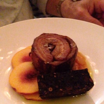 Rosetta - Thrice cooked porchetta with peach - I'm assured was fabulous - Italian Near Me - Melbourne, VIC