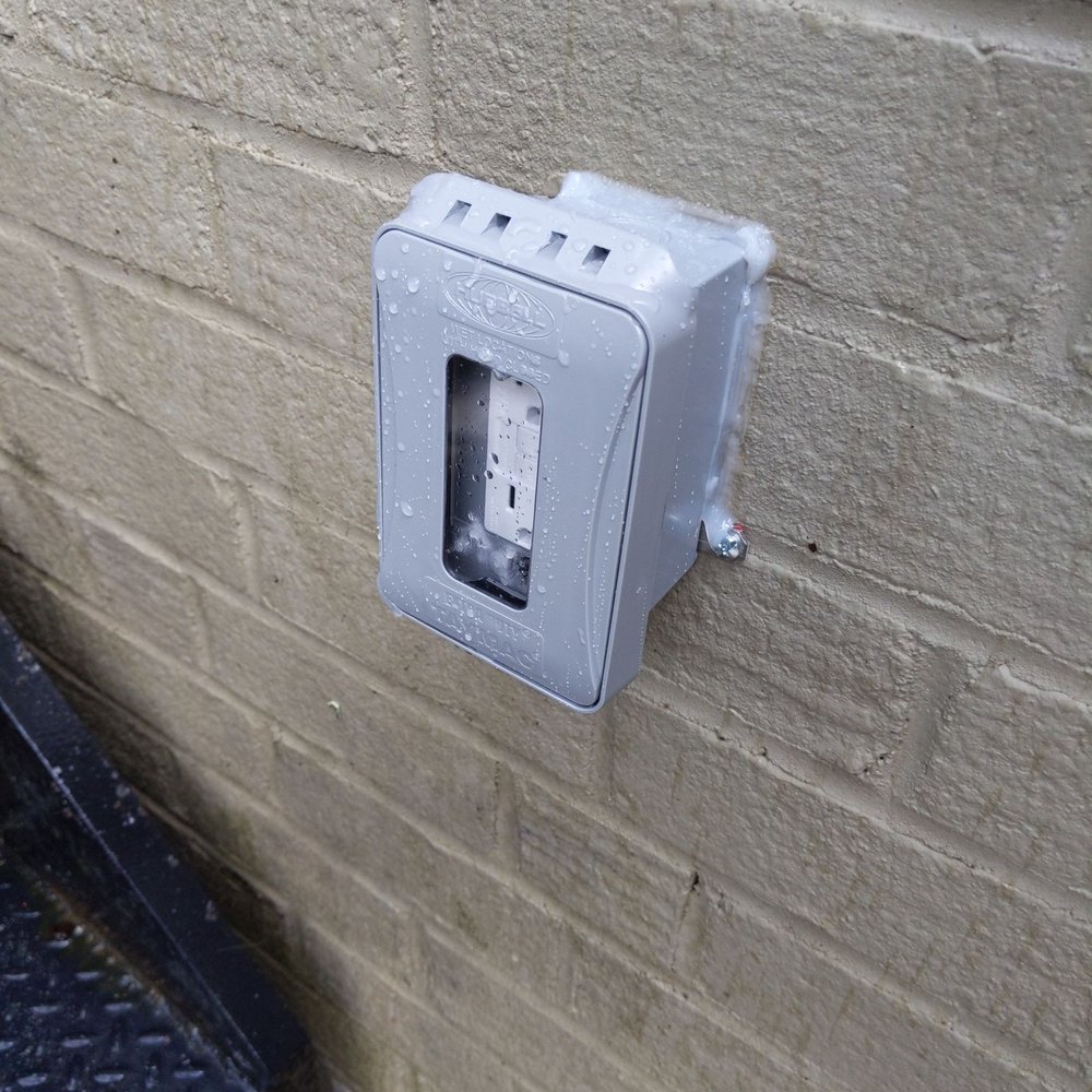 Amperia Electrical - Outdoor electrical outlet. - Electricians Near Me