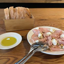 La Quercia - Mortadella Ricotta Pistachio and honey