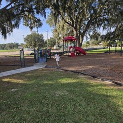 Springhead Park - A couple of playgrounds and swings. The Tennis courts are being converted to pickleball courts.