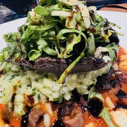 Pretabella mushroom stack