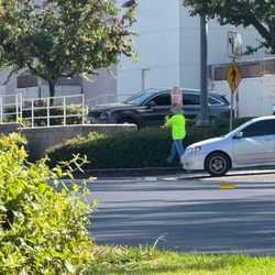 City of Industry Sheriff Station - Rather than trying to catch criminals, undercover resources are out here trying to bait drivers into "failing to yield tickets".