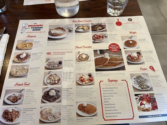 Menu photo 6 Original Pancake House Metuchen, NJ Menu photo 6 Original Pancake House Metuchen, NJ