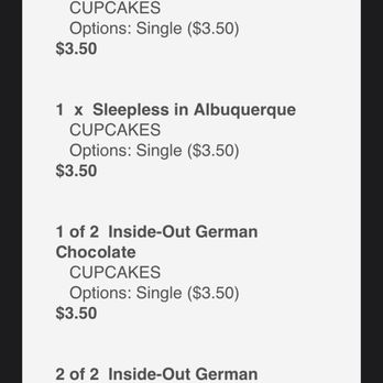Cake Fetish - Cost/ menu - Desserts Near Me - Albuquerque, New Mexico