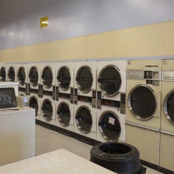 Novato Square Coin Laundry - Dryer's on the right wall. Office is in the back on the right. - Laundromat Near Me - Novato, California