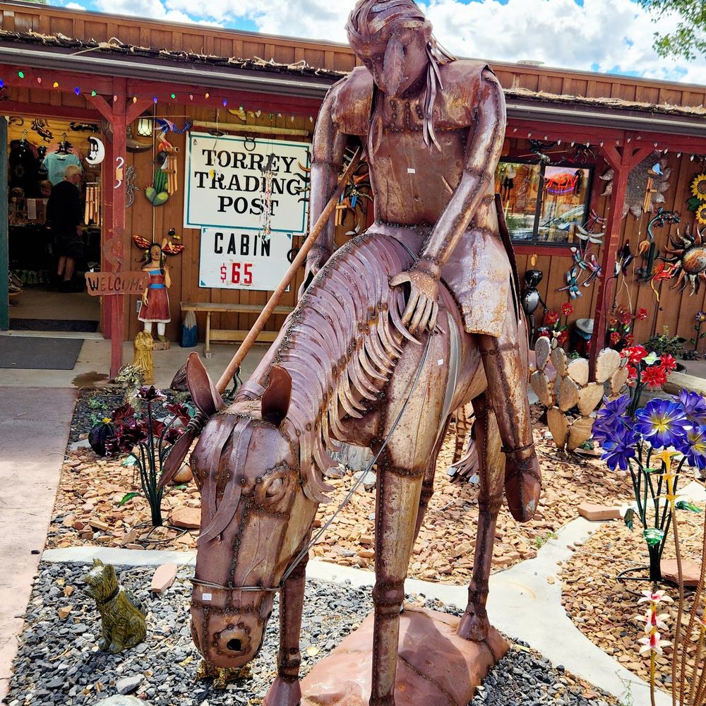 Mexican statue of man riding horse. Mexican statue of man riding horse.