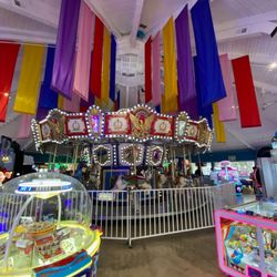 Pelican Pier Pavillion - Inside the arcade
